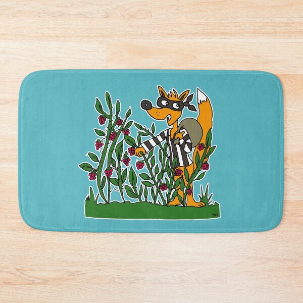 Item preview, Funny Fox Meme Sticker | Raspberry Bandit Cartoon & Sneaky Woodland Decal designed and sold by MyxaART.