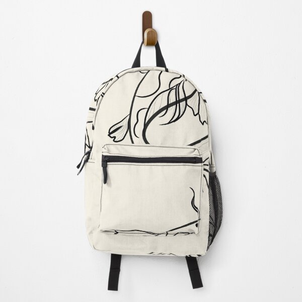 Item preview, Koi Fish Line Art Duo in Black and White designed and sold by BuckaBaby.