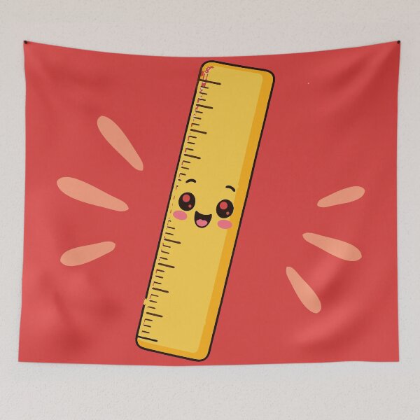 Item preview, Back to School Ruler T-Shirt & Sticker | Cute Kawaii School Supplies Design | Teacher & Student Gift designed and sold by Sunday.Supply.