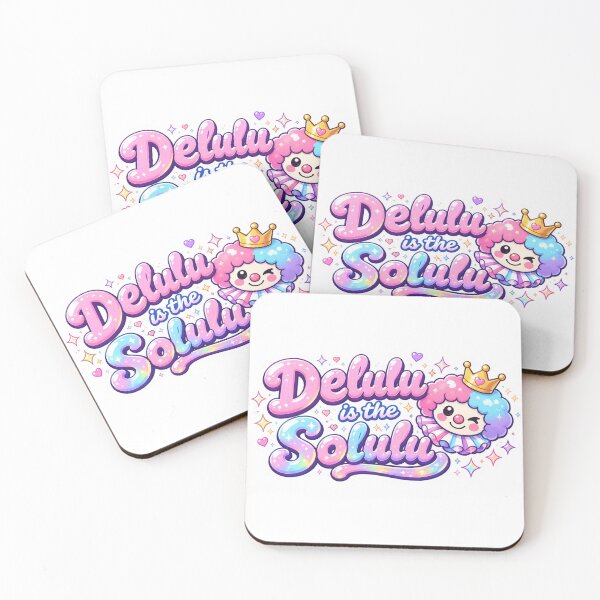Item preview, Delulu is the Solulu Funny Gen Z Sticker designed and sold by Lunaash799.