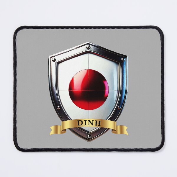 Item preview, Dinh Japanese Heritage Crest Shield designed and sold by Highlandkings.