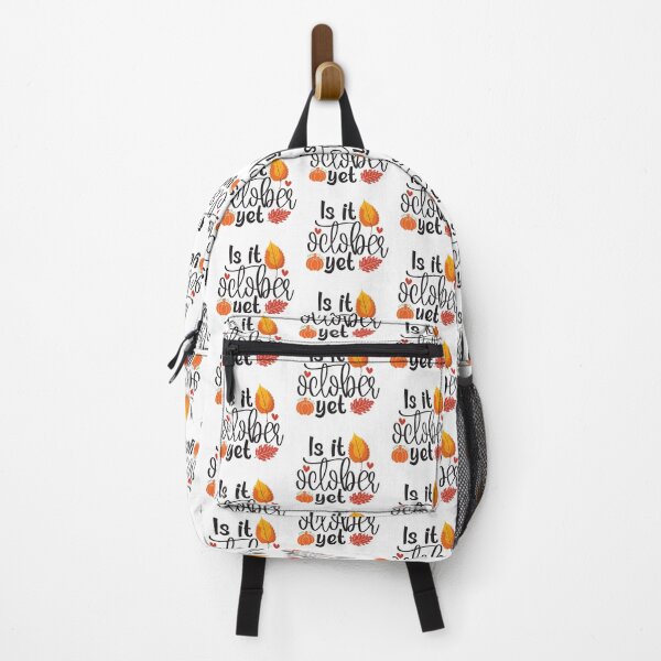 Item preview, Is It October Yet Funny Autumn Vibes Fall Season Design designed and sold by FuzionRaptor.