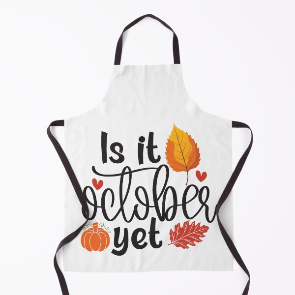 Item preview, Is It October Yet Funny Autumn Vibes Fall Season Design designed and sold by FuzionRaptor.
