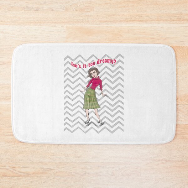 Item preview, Dreamy 1950S Retro Girl Chevron Pattern designed and sold by PuglieseygrDesi.