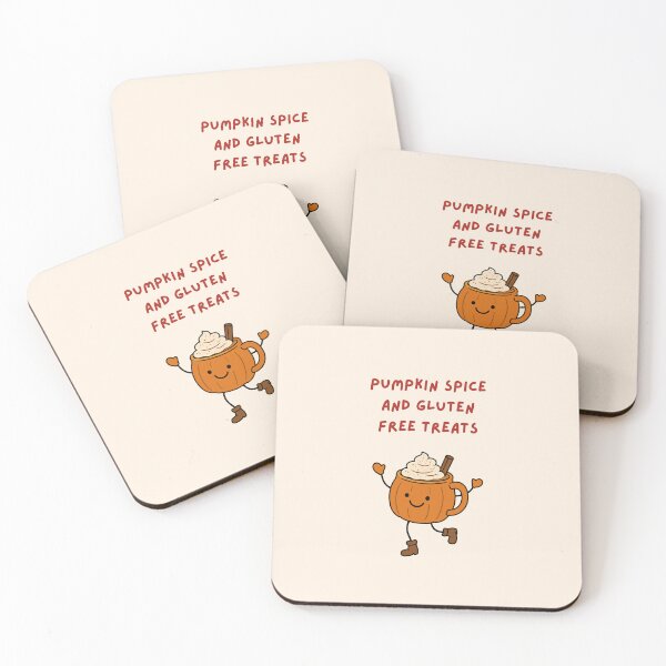 Item preview, Pumpkin Spice And Gluten Free Treats | Cute Autumn Pumpkin Spice Latte Coeliac Design designed and sold by My Gluten Free Life UK.