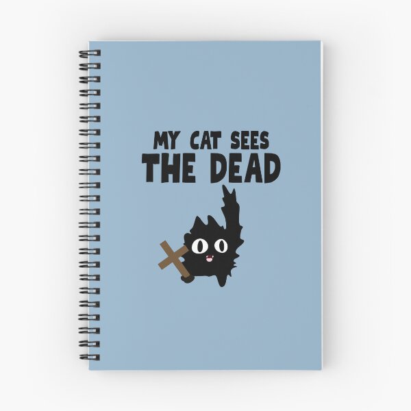 Item preview, My cat sees the dead, designed and sold by BigfeetLittlepaws.