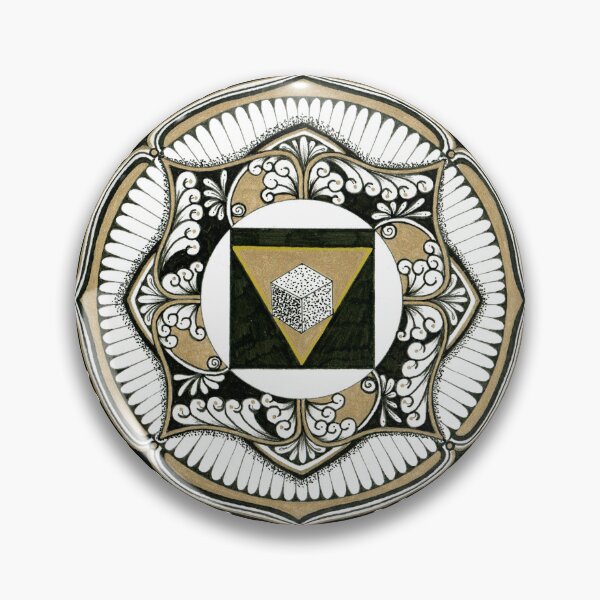 Item preview, Root Chakra - Gold Black and White designed and sold by candorbysara.