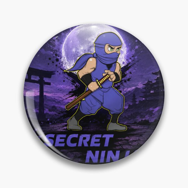 Item preview, Secret Ninja | Cartoon Stealth Warrior Adventure designed and sold by Fei Long Design Hub.