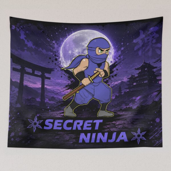 Item preview, Secret Ninja | Cartoon Stealth Warrior Adventure designed and sold by Fei Long Design Hub.