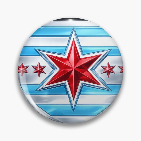Item preview, Chicago Red Stars - NWSL Chrome Logo designed and sold by JC's Cards & More.