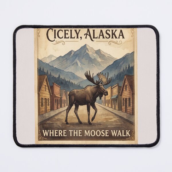Item preview, Funny, North Cicely Alaska Exhibition, classic designed and sold by amazouz1.