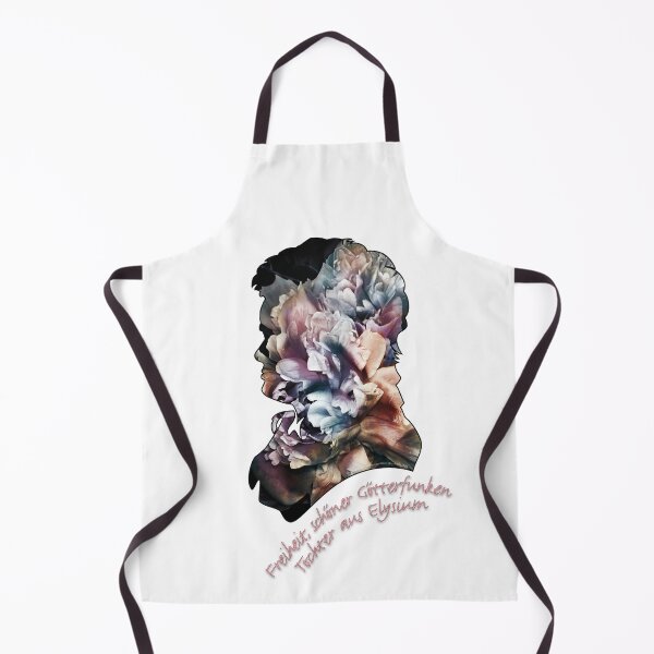 Item preview, Beethoven Bust Floral designed and sold by Brunhilde1001.