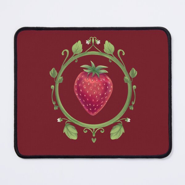 Item preview, Sweet Strawberry, vine frame - Cottagecore designed and sold by SaoriKitsune.