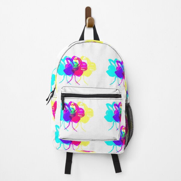 Item preview, CMYK Flamingo Flock – Overlapping Color Abstract Bird Art designed and sold by NylaInnerBloom.