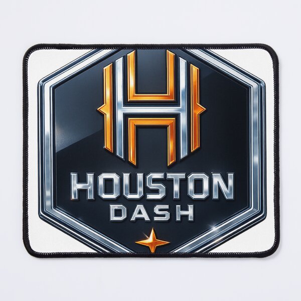 Item preview, Houston Dash - NWSL Chrome Logo designed and sold by JC's Cards & More.