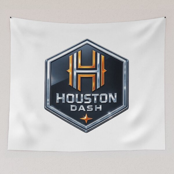 Item preview, Houston Dash - NWSL Chrome Logo designed and sold by JC's Cards & More.