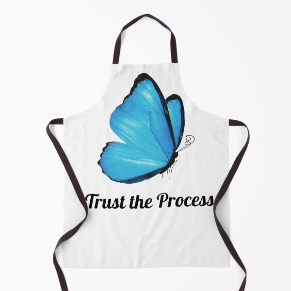Item preview, Blue Butterfly Trust the Process Aesthetic Funny Shirt designed and sold by minikdusler.