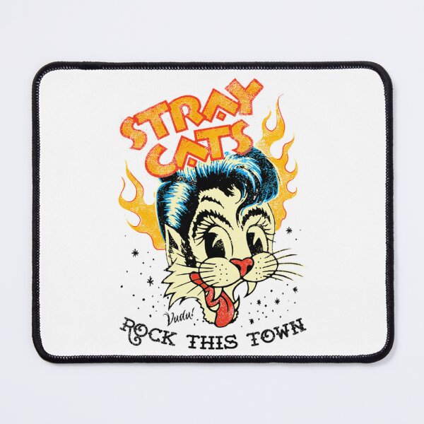 Item preview, Retro Rockabilly Inspired S.tr.ay Ca.ts Artwork With 50s Vibes designed and sold by Neonmorgan.