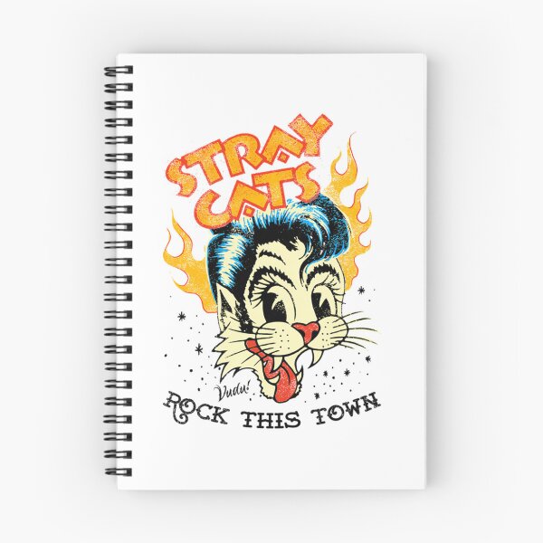 Item preview, Retro Rockabilly Inspired S.tr.ay Ca.ts Artwork With 50s Vibes designed and sold by Neonmorgan.