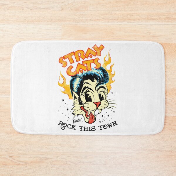 Item preview, Retro Rockabilly Inspired S.tr.ay Ca.ts Artwork With 50s Vibes designed and sold by Neonmorgan.