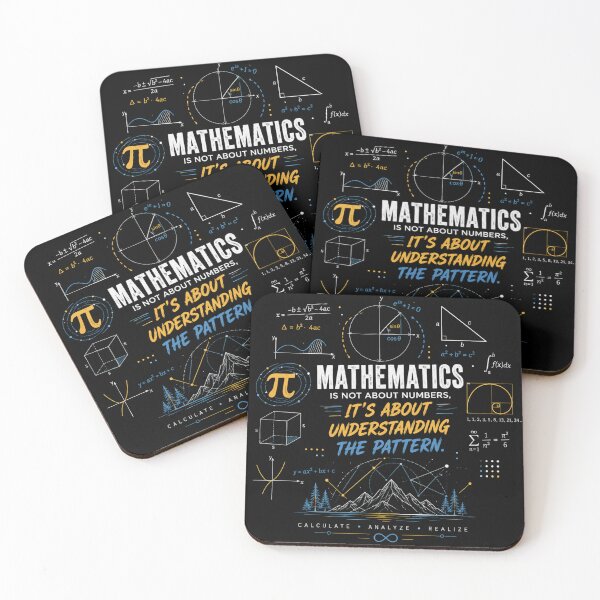 Item preview, Mathematics Is Not About Numbers, It's About Understanding the Pattern designed and sold by Debajit Kro.