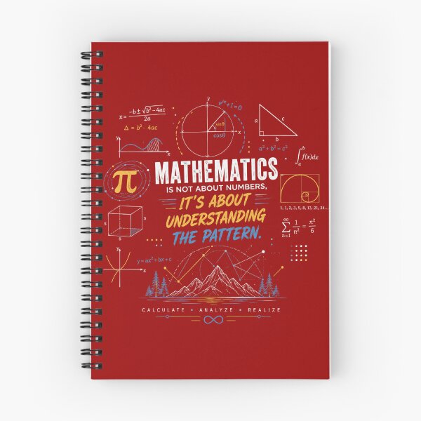 Item preview, Mathematics Is Not About Numbers, It's About Understanding the Pattern  designed and sold by Debajit Kro.