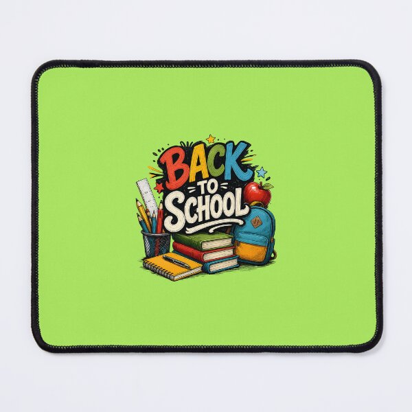Item preview, Back to School Essentials | Colorful Vintage Classroom Illustration designed and sold by Tianjie-Yishu.