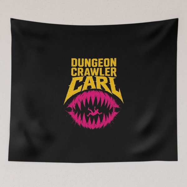 Item preview, Dungeon Crawler Carl - Monster Maw & Falling Silhouette designed and sold by Wear-X.