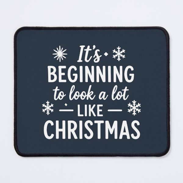 Item preview, It's Beginning to Look a Lot Like Christmas – Festive Holiday Art designed and sold by Tklezardesigns.