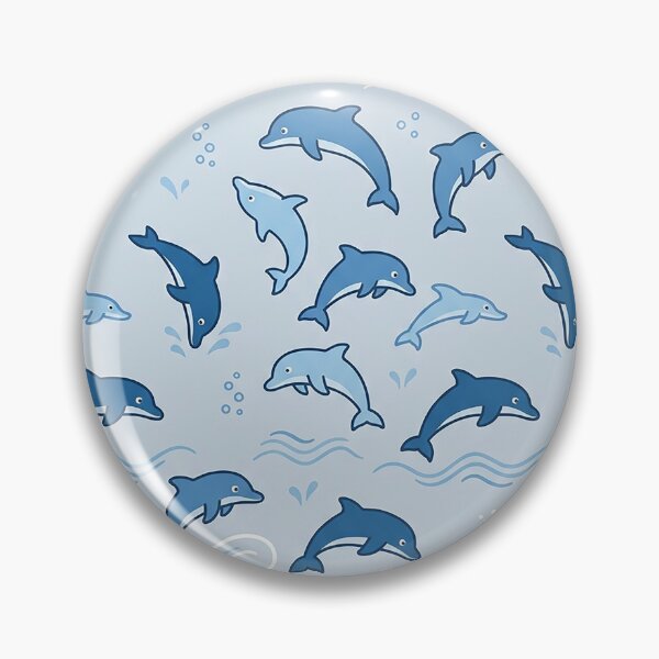 Item preview, Dolphin Seamless Pattern Design designed and sold by ashenlocs.