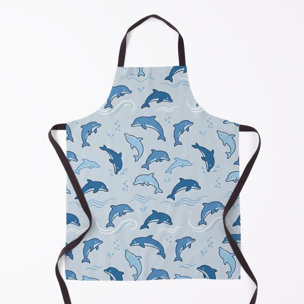 Item preview, Dolphin Seamless Pattern Design designed and sold by ashenlocs.