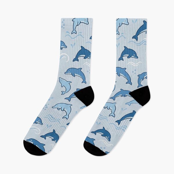 Item preview, Dolphin Seamless Pattern Design designed and sold by ashenlocs.