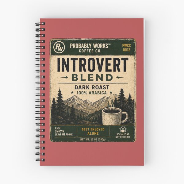 Item preview, Introvert Coffee Blend designed and sold by TheHodgePodge.