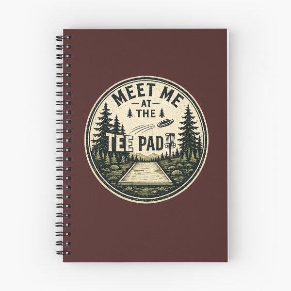 Item preview, Meet Me at the Tee Pad Disc golf Tee Pad designed and sold by InkRoot01.