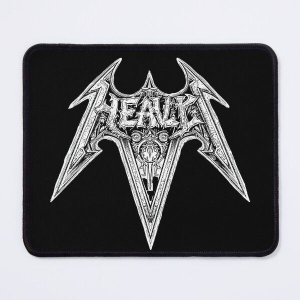 Item preview, Heavy Metal Death Typography Skull Logo Black and White designed and sold by muhammadkhafidh.