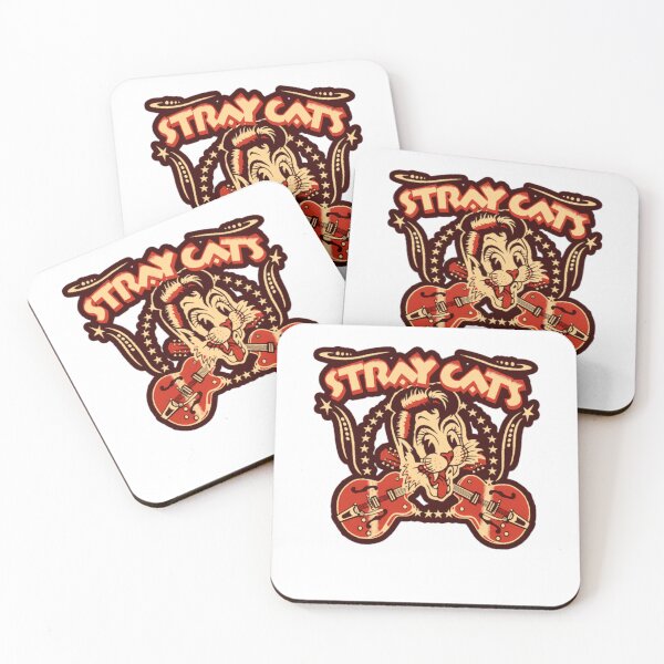 Item preview, Animals Music Band STRAY CATS BAND ARTWORK designed and sold by Neonmorgan.