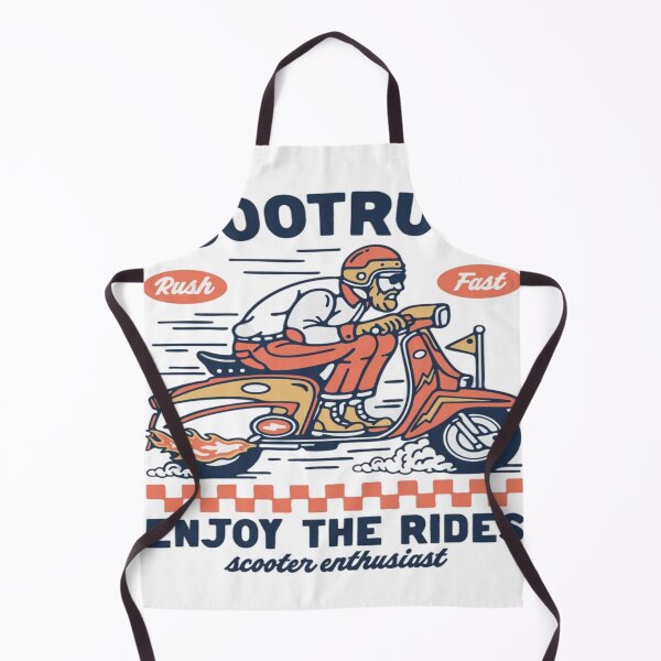 Item preview, Scoot Rush Enjoy The Rides Vintage Scooter Racing Enthusiast designed and sold by Warungid.