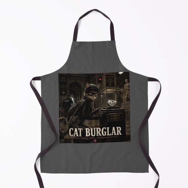 Item preview, Cat Burglar Funny Cat Thief Pun Design designed and sold by Hornace88studio.