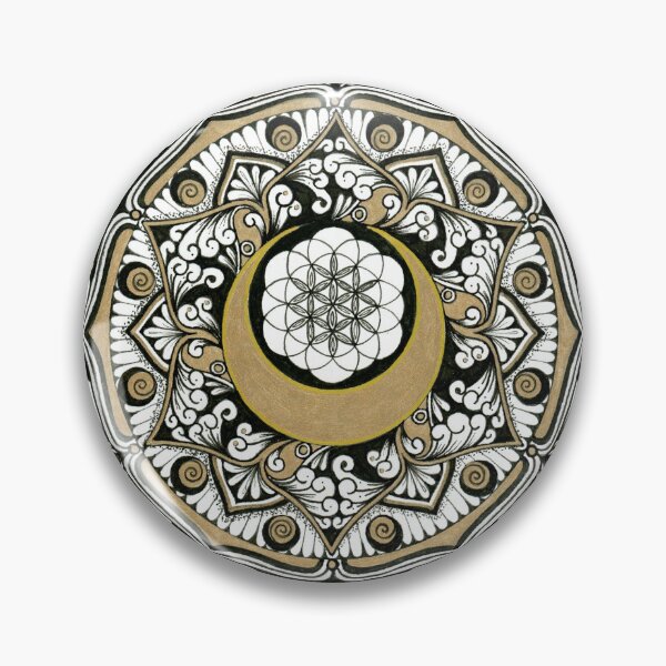 Item preview, Sacral Chakra - Gold White & Black designed and sold by candorbysara.