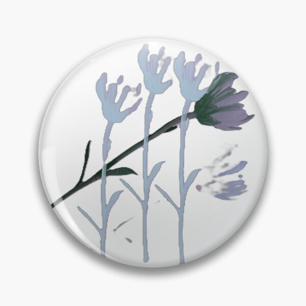 Artikelvorschau, Botanische Illustration: Weiße Wildblumen auf schwarzem Hintergrund entworfen und verkauft von BuckaBaby.