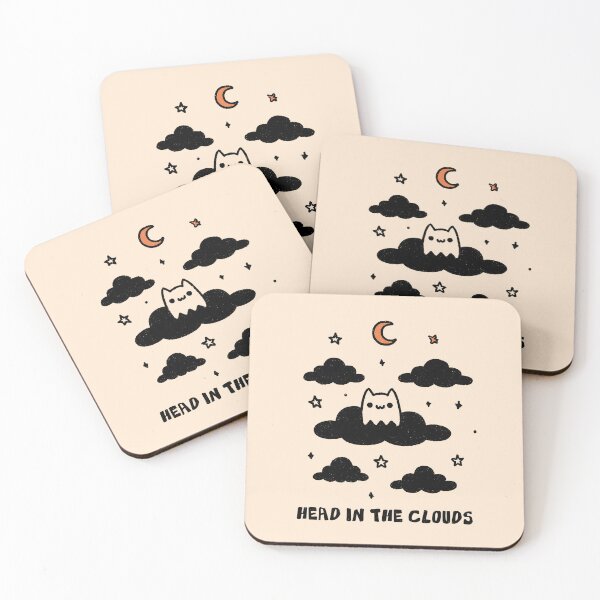 Item preview, Head In The Clouds: Cute Bedroom Art designed and sold by oneofthesedayys.