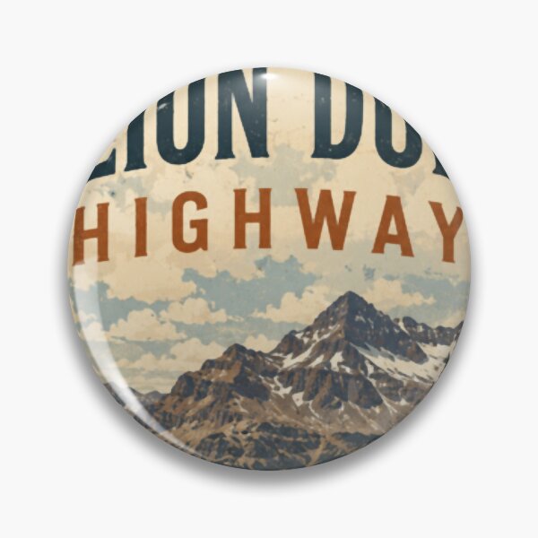 Item preview, Million Dollar Highway Colorado Vintage Scenic Byway Graphic designed and sold by MalachiCarno.
