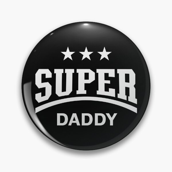 Item preview, Super Daddy (White) designed and sold by MrFaulbaum.