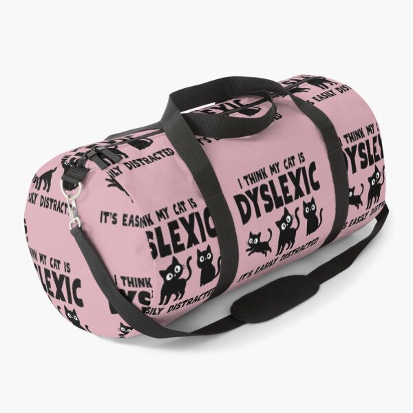 Item preview, I think my cat is dyslexic designed and sold by BritishDelights.