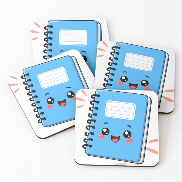 Item preview, Back to School Spiral Notebook T-Shirt & Sticker | Cute Kawaii School Supplies Design | Teacher & Student Gift designed and sold by Sunday.Supply.