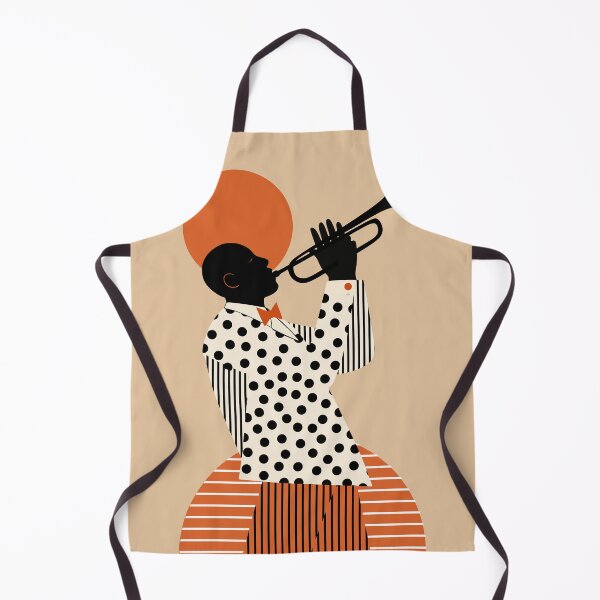 Item preview, Minimalist Trumpet Player Wall Art | Modern Jazz Music Illustration | Mid-Century Musician Print | Contemporary Brass Instrument Decor designed and sold by Studio pod Burom.