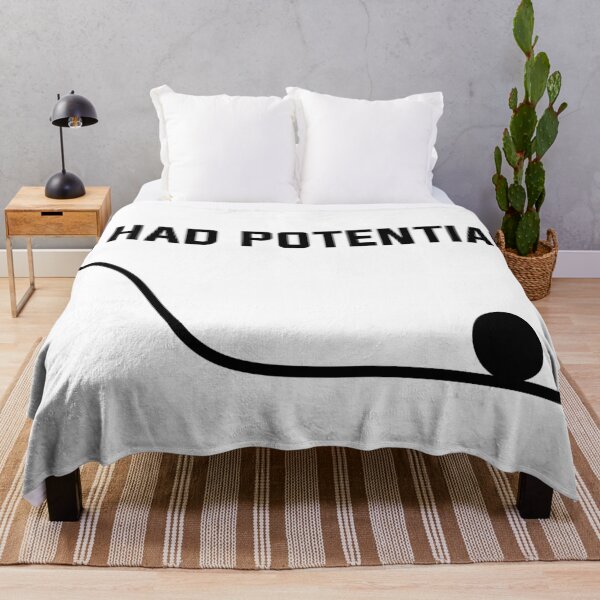 Item preview, I Had Potential - Sarcastic Quote designed and sold by Wolagno.