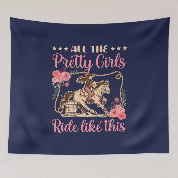 Item preview, Cute Barrel Racing All the Pretty Girls Ride Like This designed and sold by jaygo.