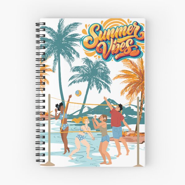 Item preview, Beach Volleyball "Summer Vibes" Tropical Graphic designed and sold by Chiedu10.