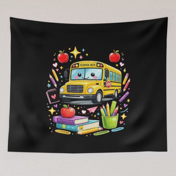 Item preview, School Bus Driver Gift Back To School Art designed and sold by Corvoria.